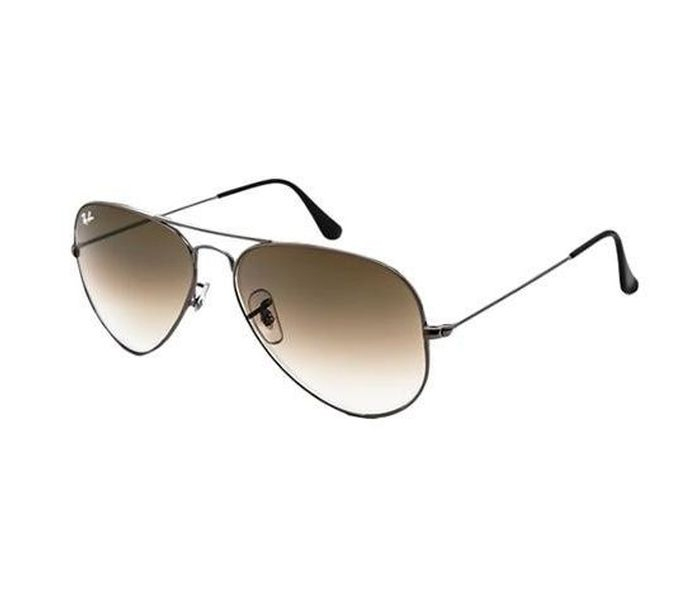 Ray-Ban RB3025-004/51 58 Aviator Gunmetal Frame & Brown Colour Mirrored Sunglasses for Women - Zoom Image 2