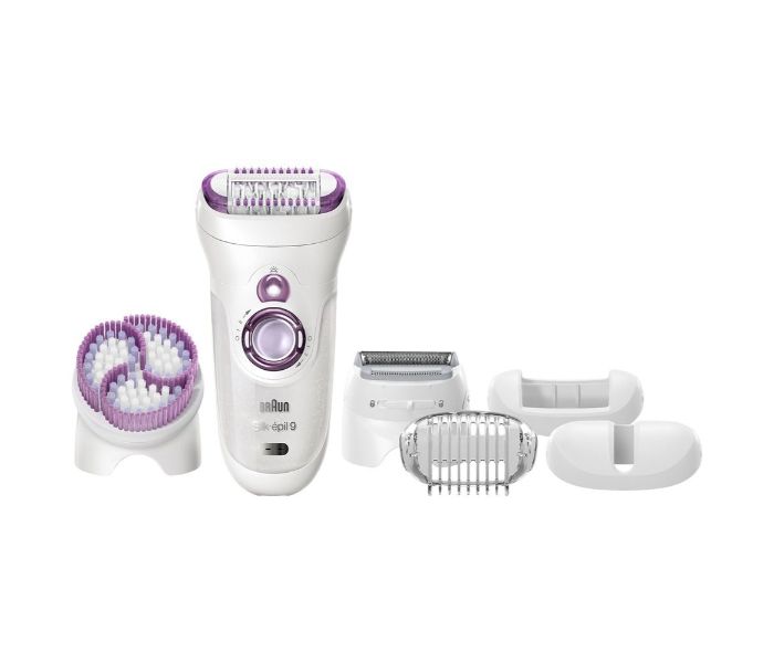 Braun N12822385A SkinSpa Wet And Dry Epilator Beauty Set White - Zoom Image