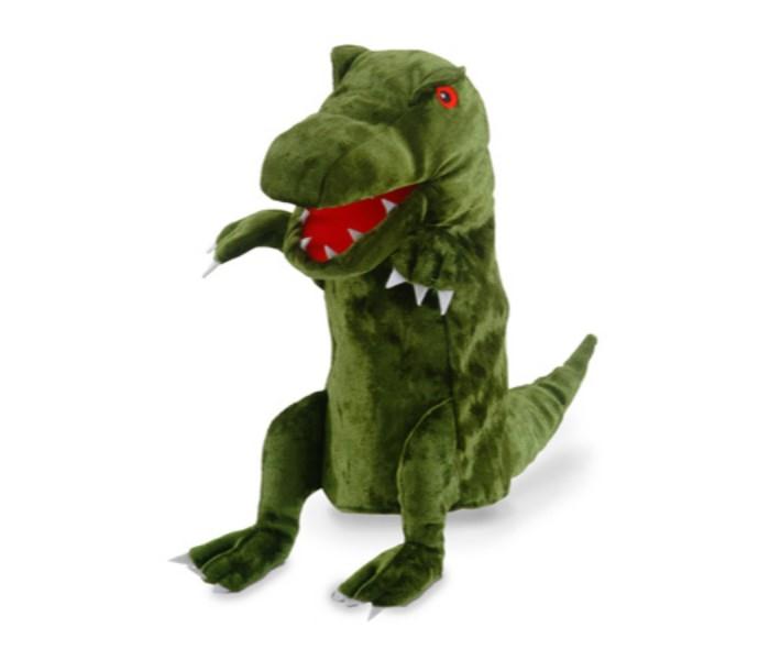 Fiesta Crafts T-2737 Hand Puppet Dinosaur Green - Zoom Image 1