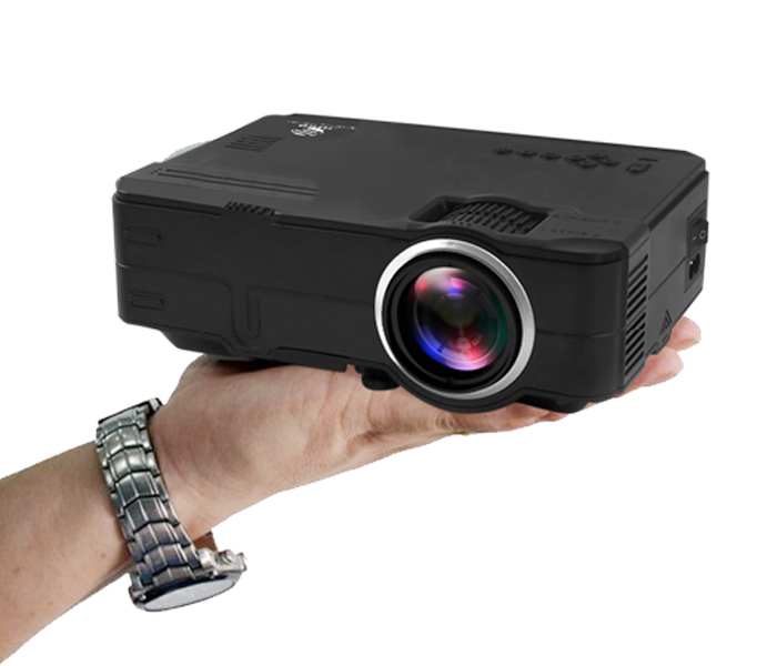 BSNL A47 Mini Portable LED Projector with Wifi - Black - Zoom Image 3