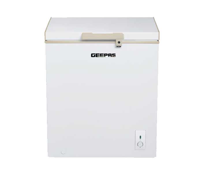 Geepas GCF1706WAH 170 Litre Chest Freezer with Food Basket - White - Zoom Image 2