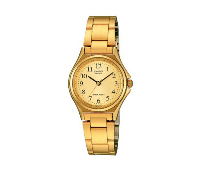 Casio LTP-1130N-9BDF Womens Analog Watch Gold - Zoom Image