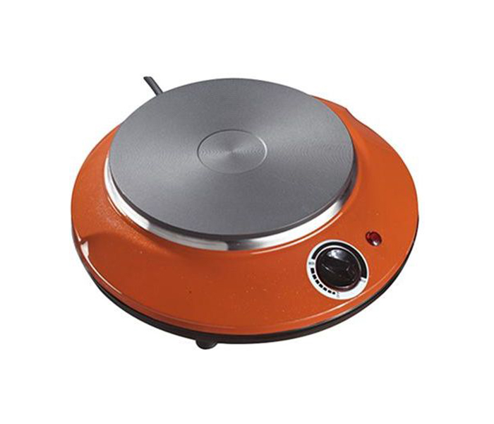 Geepas GHP7582 Stainless Steel Single Hotplate, Orange - Zoom Image