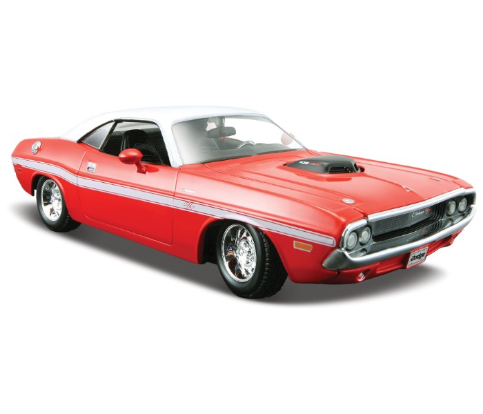 Maisto Tech 31263 1:24 SE (A) 1970 Dodge Challenger RT Coupe Red - Zoom Image