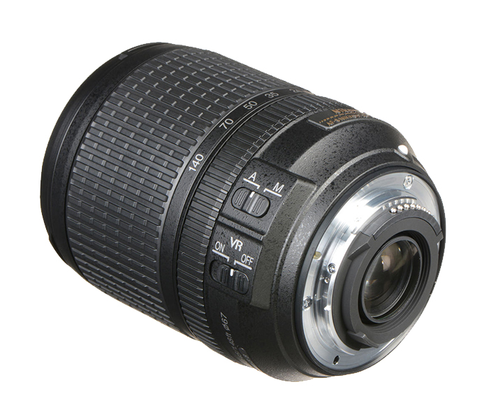 Nikon AF-S DX Nikkor 18-140mm f/3.5-5.6G ED VR Lens - Black - Zoom Image 2