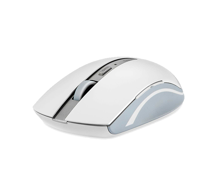 Rapoo 8200P Combo Wireless Optical Mouse & Keyboard - English, White - Zoom Image 3