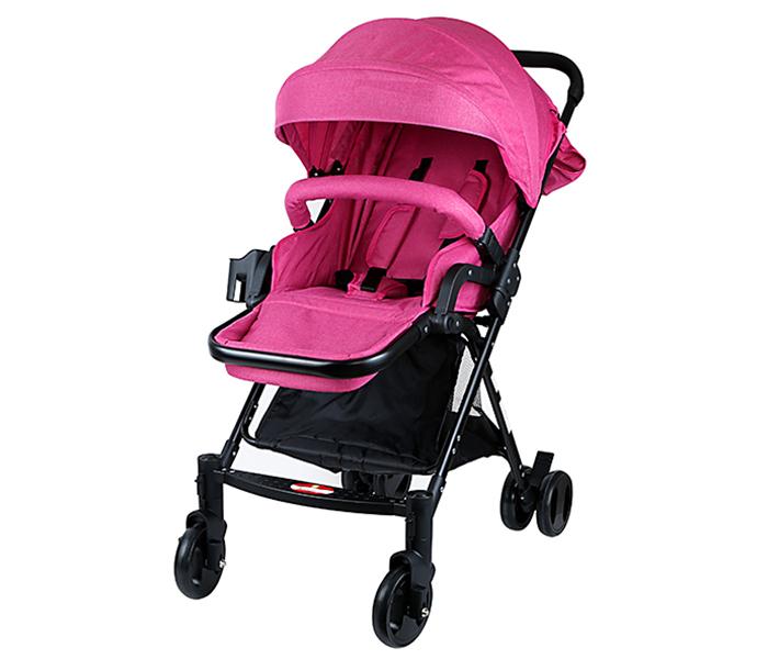 Baby Plus BP7733 Baby Stroller - Pink - Zoom Image 2