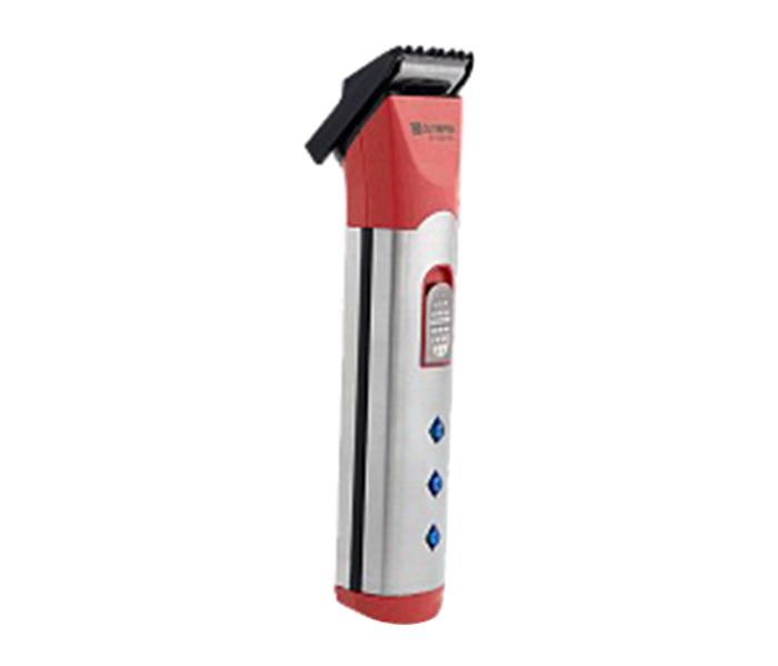 Olympia OE-705 Rechargeable Hair Trimmer - Red - Zoom Image 4