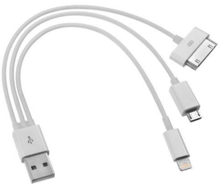 3 in1 Charging Cable For Android & iOS Devices - Zoom Image 3