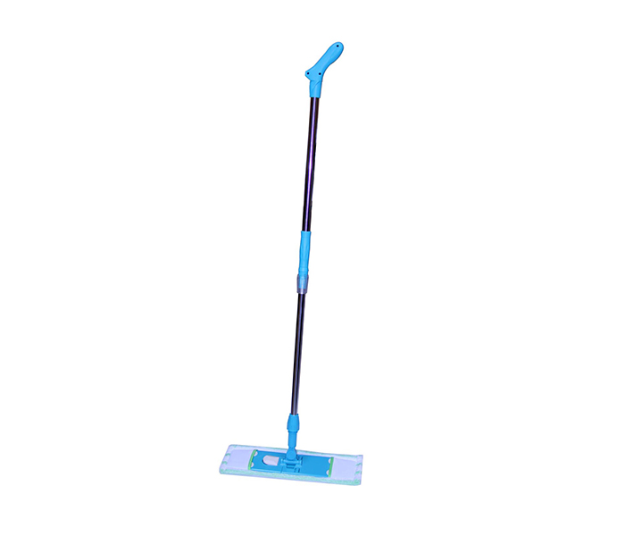 Cleano ci-2212 Microfiber Foot Release Flat Mop, Light Blue - Zoom Image 1