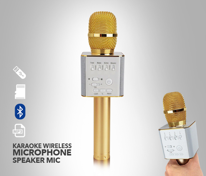 BODN KADN Q9 Bluetooth Karaoke Wireless Microphone Speaker Mic - Zoom Image 1