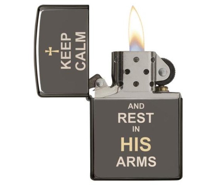 Zippo 29610 150 Keep Clam Design Lighter Black - Zoom Image 1