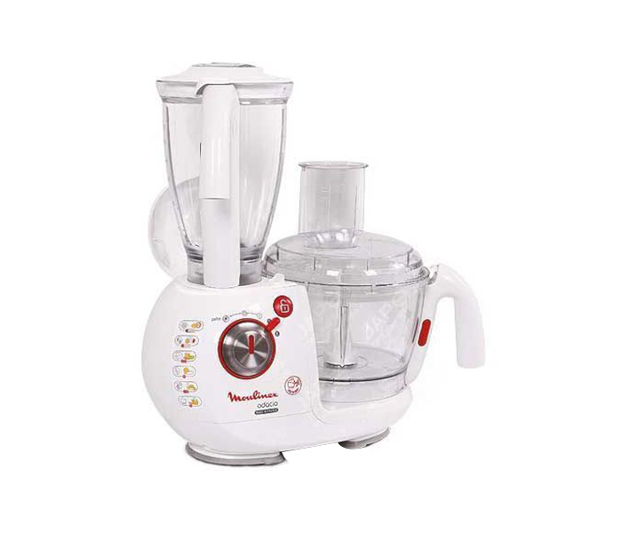 Moulinex FP7331 1000Watts Odacio Food Processor - White - Zoom Image