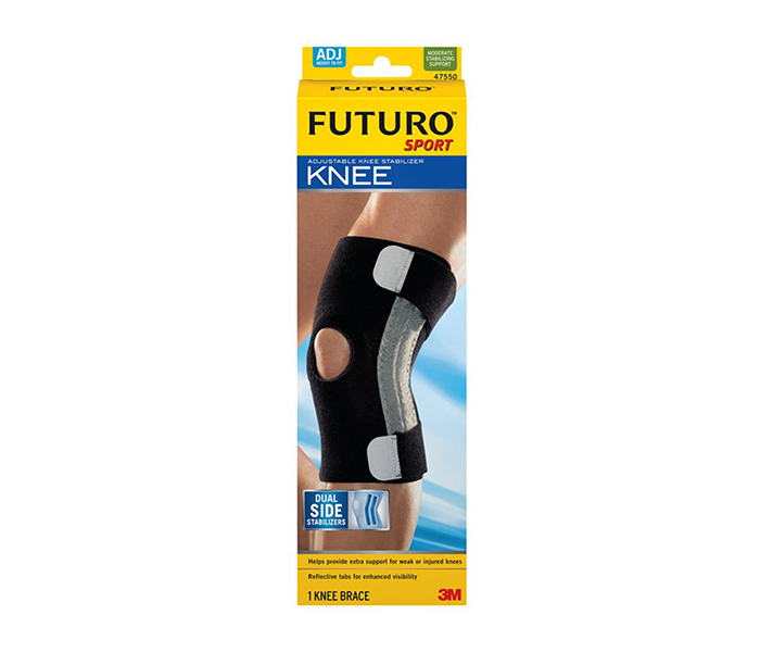 Futuro N15408907A Sport Adjustable Knee Stabilizer - Black - Zoom Image 1