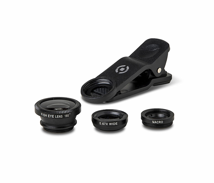 Celly CLIPANDCLICK Clip Lens kit for Smartphone - Black - Zoom Image 1