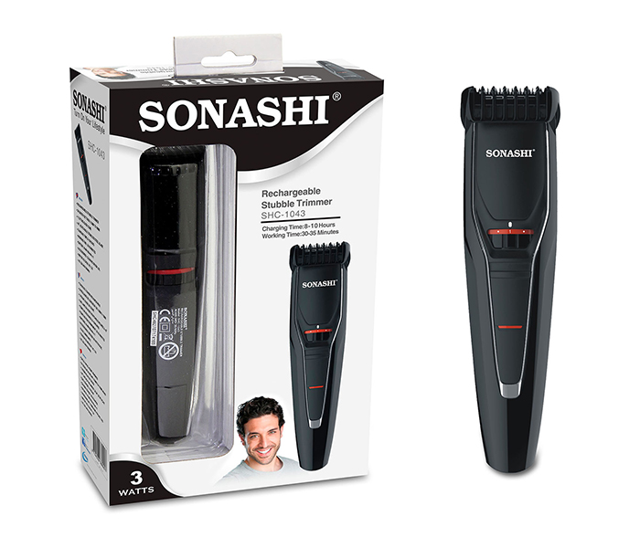 Sonashi Shc-1043 Rechargeable Stubble Trimmer - Zoom Image 3