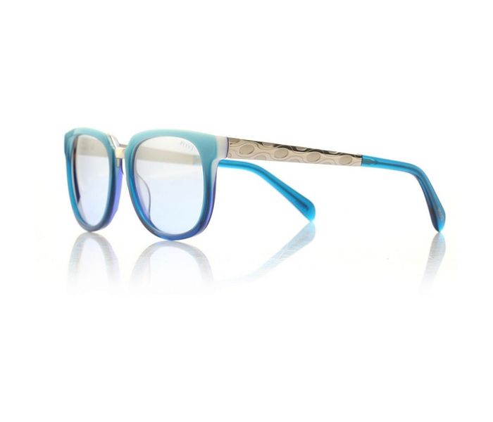 Emilio Pucci EP1 86W Rectangular Multi Frame & Black Mirrored Sunglasses for Unisex - Zoom Image 1