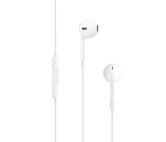 JZ 3.5mm Wired Apple Designed Headset With Mic - White - Zoom Image 3