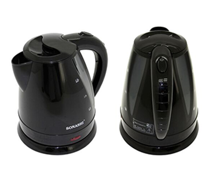 Sonashi SKT-1501 1.5 Litre Plastic Body Cordless Kettle - Black - Zoom Image 1