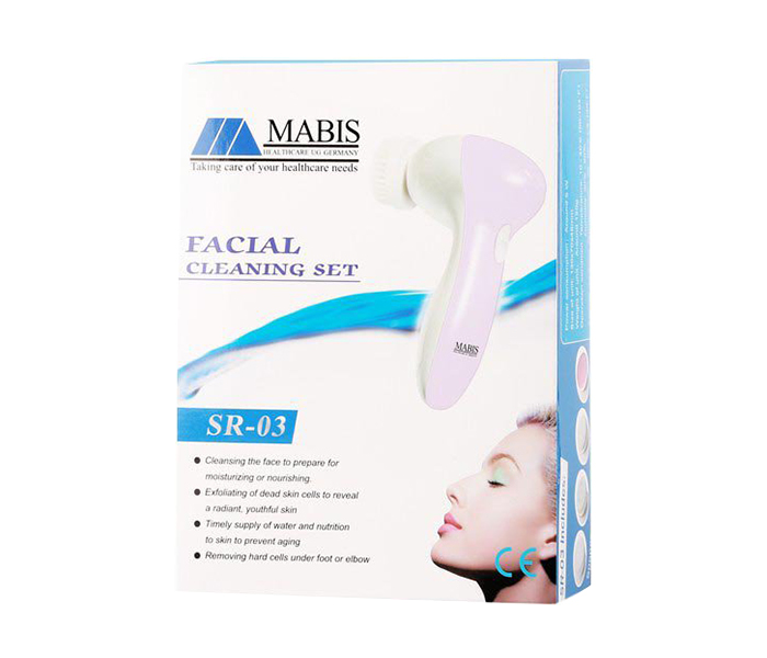 Mabis SR 03 Facial Cleaning Set - White - Zoom Image 1