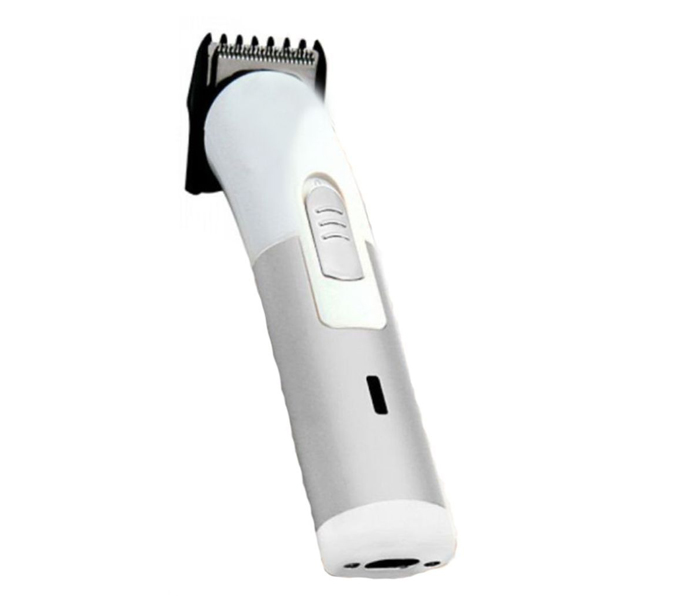 HTC AT-518B Rechargeable Hair Trimmer for Men - Silver - Zoom Image 1