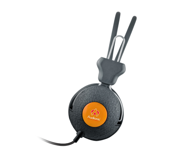 Audionic IMPACT 1 Deep Bass Wired Headphone - Orange - Zoom Image 2