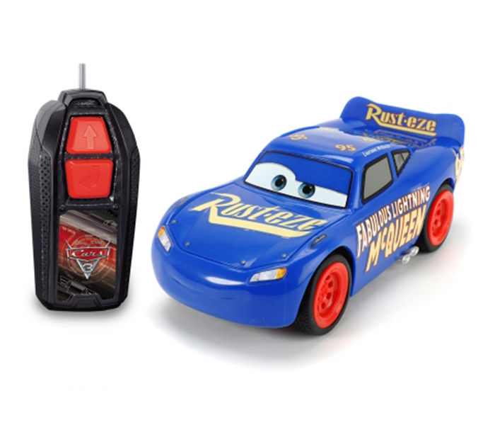 Dickie 203081002 14CM RC Cars 3 Fabulous Lightning McQueen Single Drive - Blue - Zoom Image 1