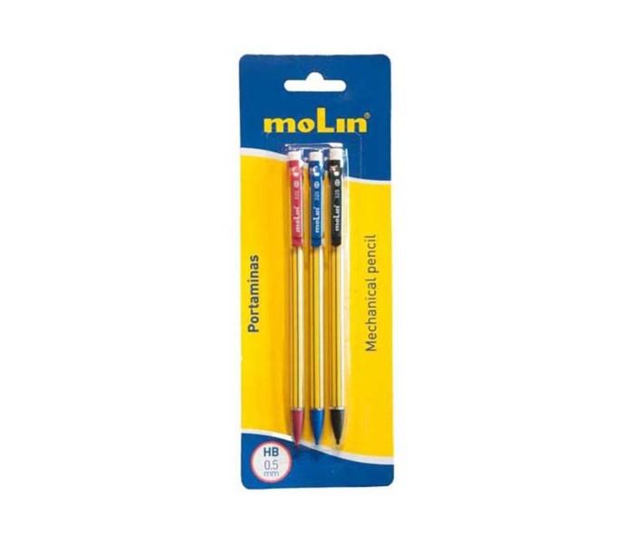 Molin PM320-50 Box Of 50 Economic Mechanical Pencil 0.5mm Multicolor - Zoom Image