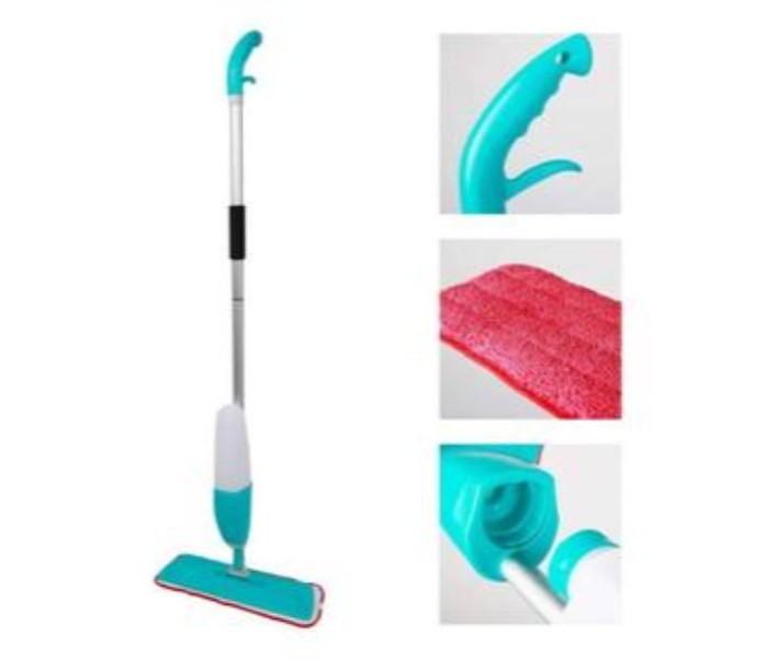 Microfiber Floor Dust Mop Kit with Extendable Handle 31467 Blue - Zoom Image 1