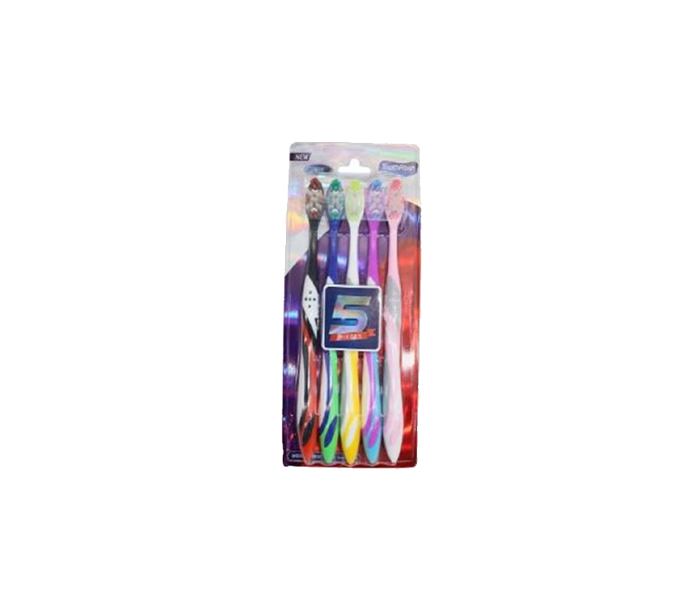 Tooth Fresh TF 629 Medium Tooth Brush Set - 5 Pieces - Zoom Image