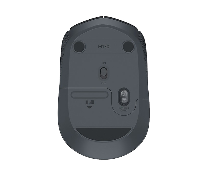 Logitech 910-004424 M171 2.4GHz Wireless Mouse - Black - Zoom Image 2