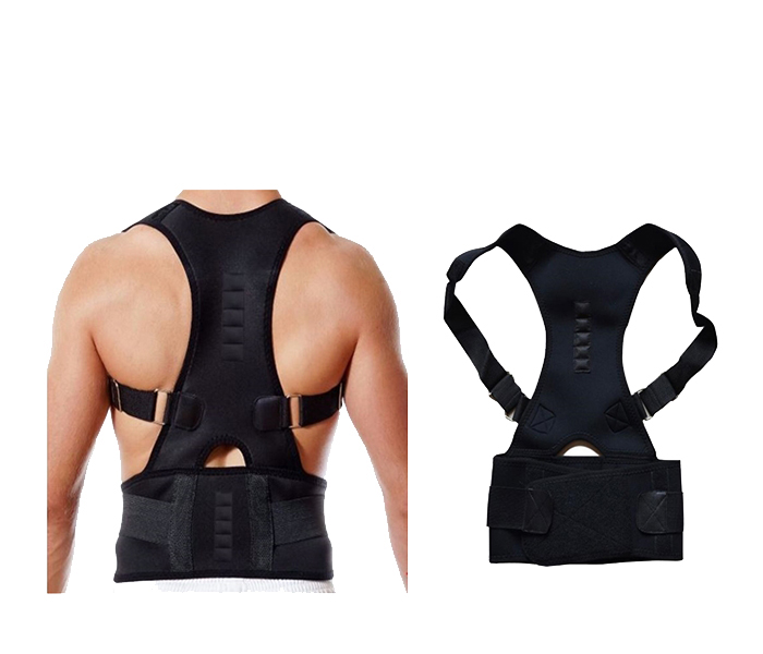 Taqdeer 907-1005 Back Brace Back Belt Lumbar Support Straight Back Posture Corrector - L - Zoom Image 1