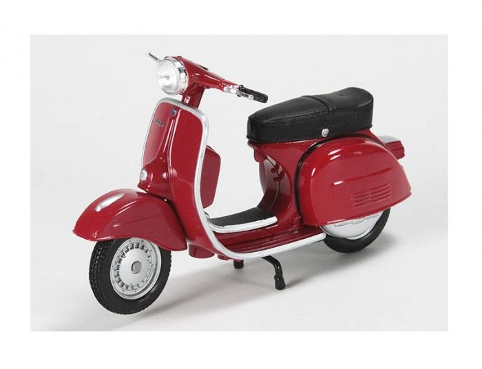 Maisto Tech 39540 Vespa 125 TS 1975 Diecast Model Motorcycle Red - Zoom Image