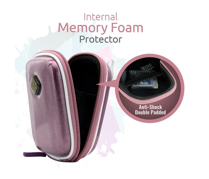 Promate Amba Superior High Quality Digital Camera Case, Purple - Zoom Image 2