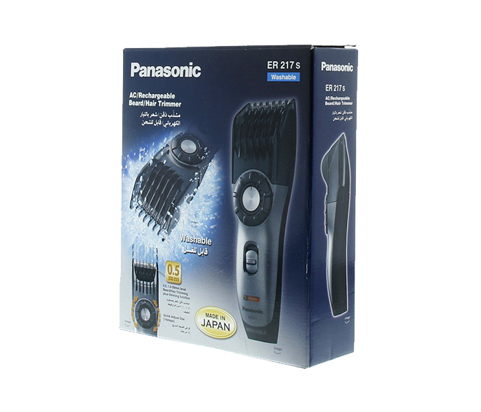 Panasonic ER217s Rechargeable Beard Trimmer for Men - Black - Zoom Image 3