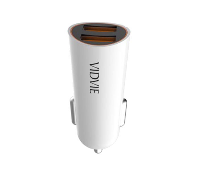 Vidvie CC-505 2.1A Car Charger for Apple iPhone - White - Zoom Image 3