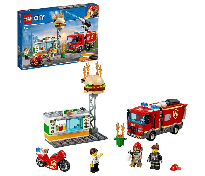 Lego City 60214 Burger Bar Fire Rescue Assorted - Zoom Image 1