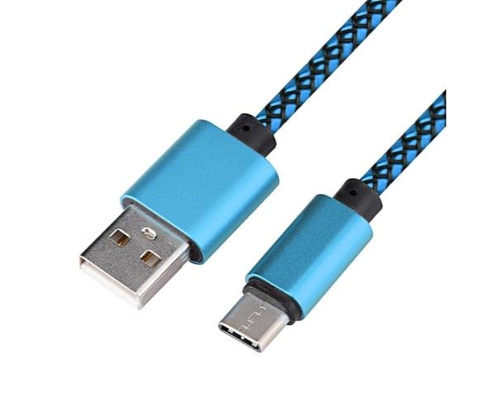 Fast Charging Nylon Type C USB  Data Cable STCAD1 Multicolor - Zoom Image 6