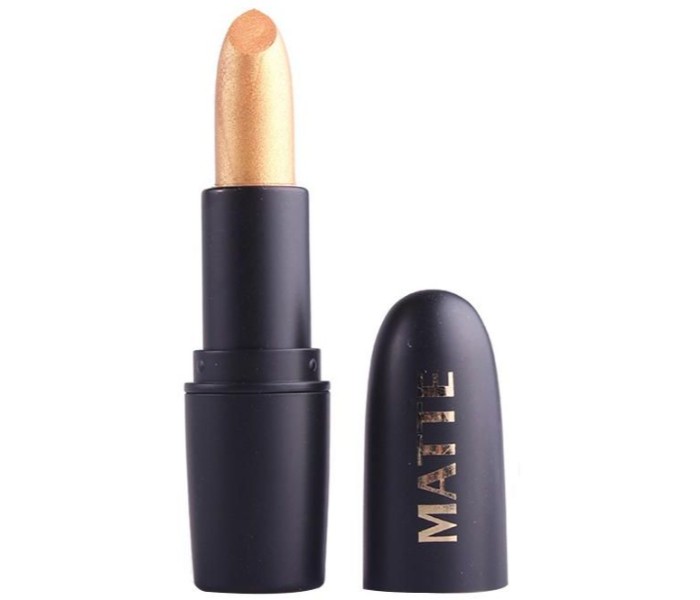 Miss Rose 7301-026G Matte Finish Waterproof Long lasting Lipstick Gold - Zoom Image