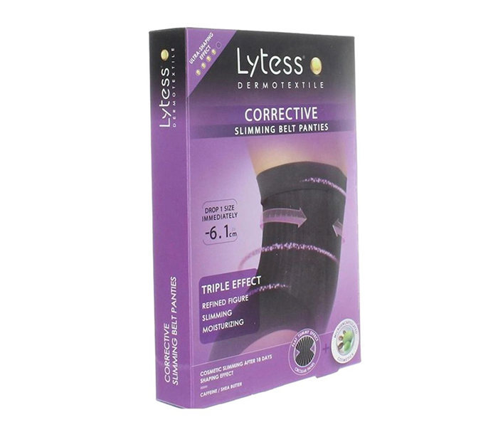 Lytess N14696160A Corrective Slimming Belt Panties - Black, XXL - Zoom Image