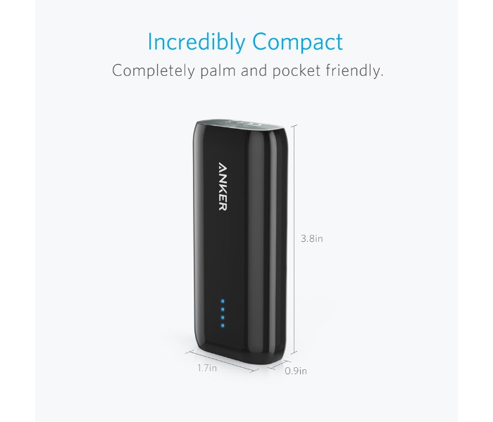 Anker A1211 Powercore 5200 mAh Power Bank Black - Zoom Image 3