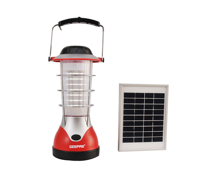 Geepas GSE5512 Solar Emergency Lantern with Mobile Charger Kit - Zoom Image