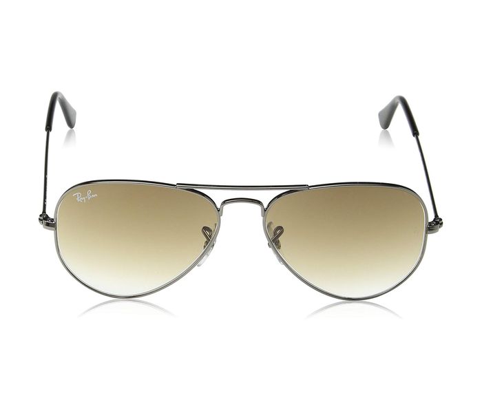 Ray-Ban 0RB3025 004/51 Wayfarer Gunmetal Frame & Brown Gradient Mirrored Sunglasses for Unisex - Zoom Image 1