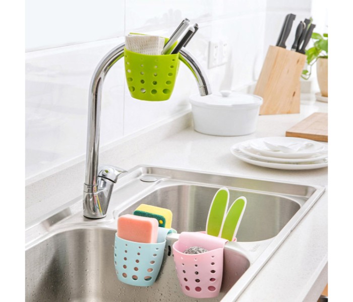 Kitchen Sink Holder for Sponge and Dish Cloths SH158 Assorted - Zoom Image