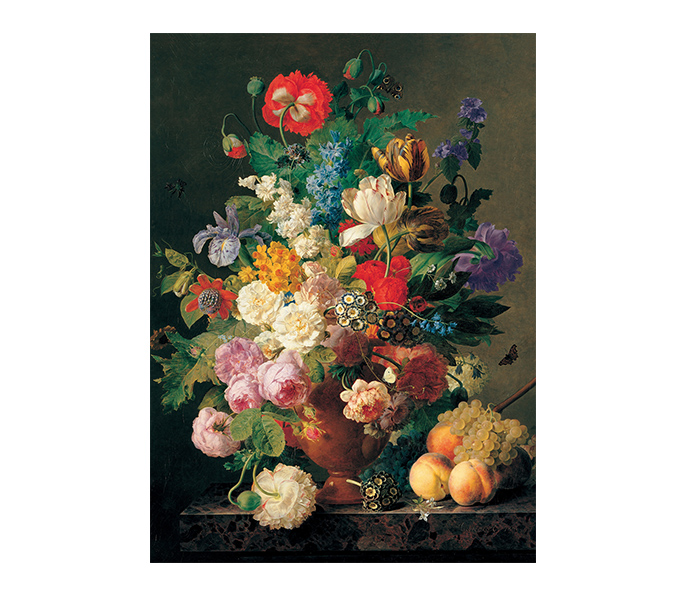 Clementoni 94928 Museum Collection Van Dael Flower Vase Adult Puzzle - 1000 Pieces - Zoom Image 1