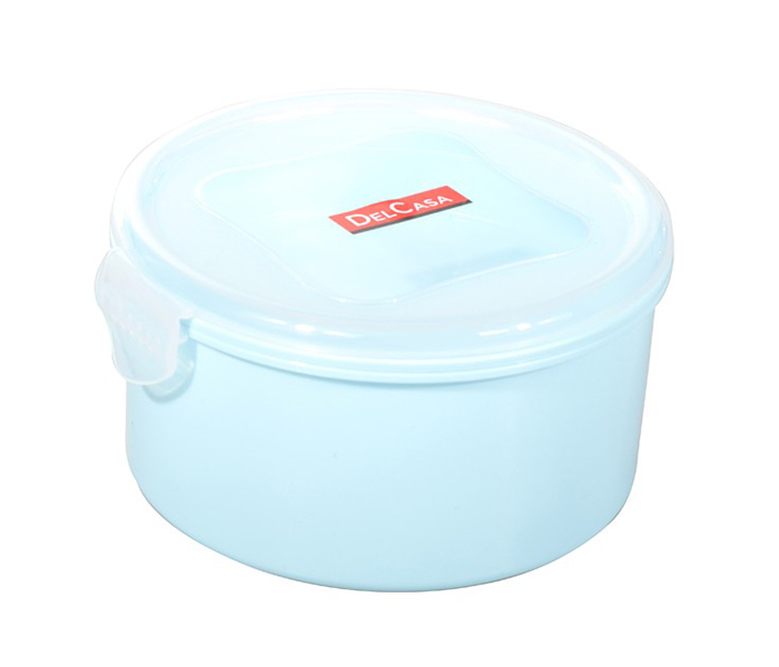 Delcasa DC1325 2 Layer Plastic Lunch Box - Blue - Zoom Image