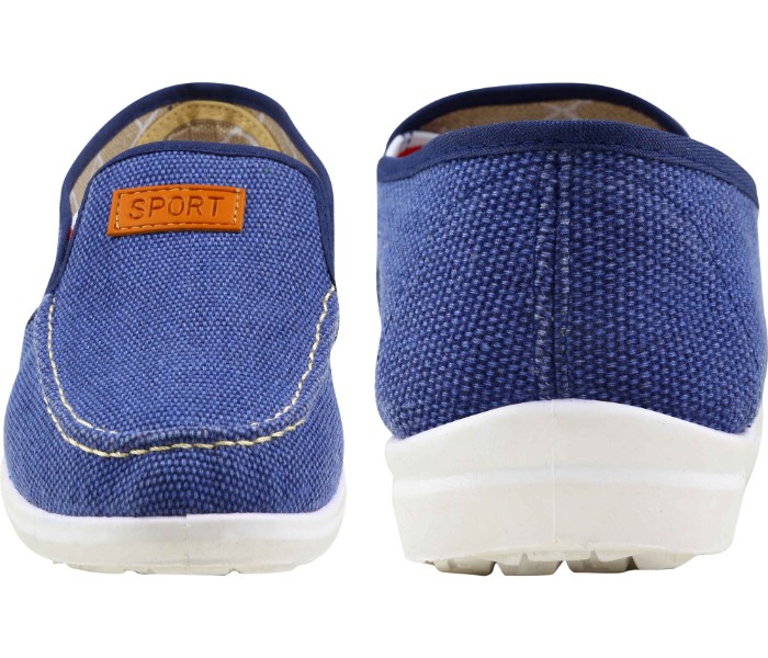 Mens Denim Canvas Shoes EU43 OK30211 Blue - Zoom Image 2