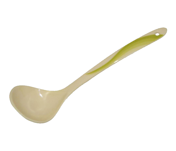 Royalford RF8038 9-inch Melamine Ware Super Rays Spoon - Green - Zoom Image