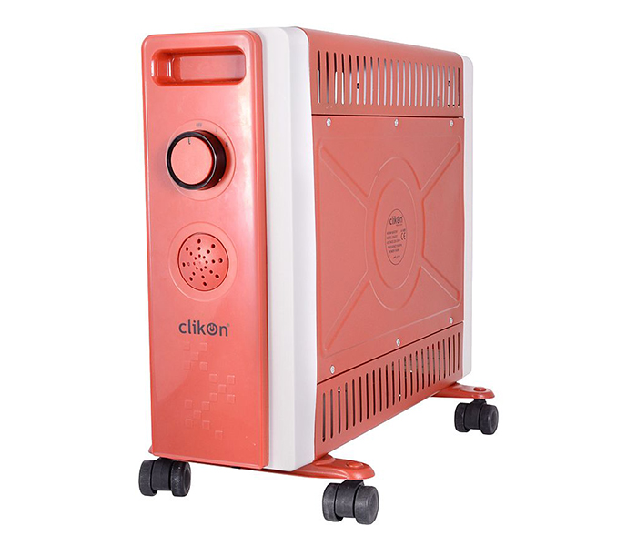 Clikon CK4207 750 - 1500 Watts Room Heater - Orange - Zoom Image 5