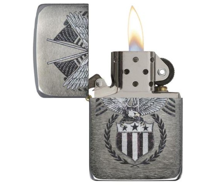 Zippo 29093 American Eagle Lighter Silver - Zoom Image 2